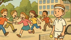 Witz: Alle Kinder spielen Fangen, nur Dennis...