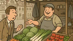 Witz: Leben Sie wirklich nur von Gemüse?