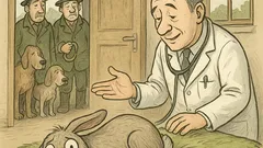 Witz: Häschen flieht zum Tierarzt…