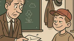 Witz: Der Lehrer teilt die Zeugnisse aus…