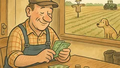 Witz: Ist der Bauer nicht auf dem Feld…