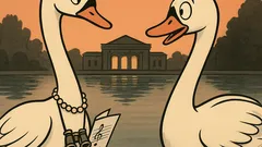 Witz: Treffen sich zwei Schwäne im Park