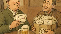 Witz: August prahlt am Stammtisch…