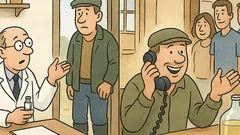 Witz: Ein Bauer geht zum Arzt…