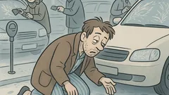 Witz: Tobias sucht den Eiskratzer am Morgen