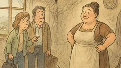 Witz: Die Meiers im Spinnweben-Gasthof