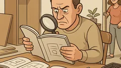 Witz: Herr Müller liest erst die Anleitung…