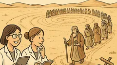 Witz: Warum Mose 40 Jahre umherirrte