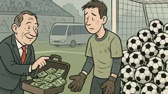 Witz: Nach 25 Gegentoren sagt der Präsident…