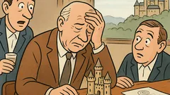 Witz: Älterer Herr seufzt an der Hotelbar