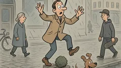 Witz: Trifft ein Pfützenumläufer den Regenschirmhändler